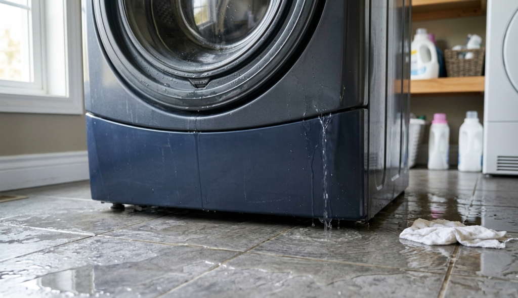 appliance leaking water as a sign of repair issue